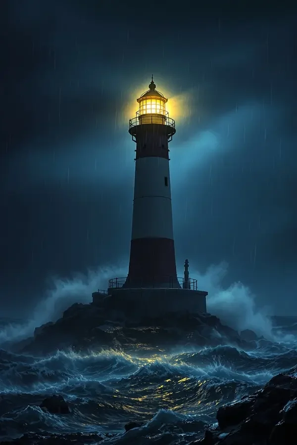《灯塔第七夜》拼片海报